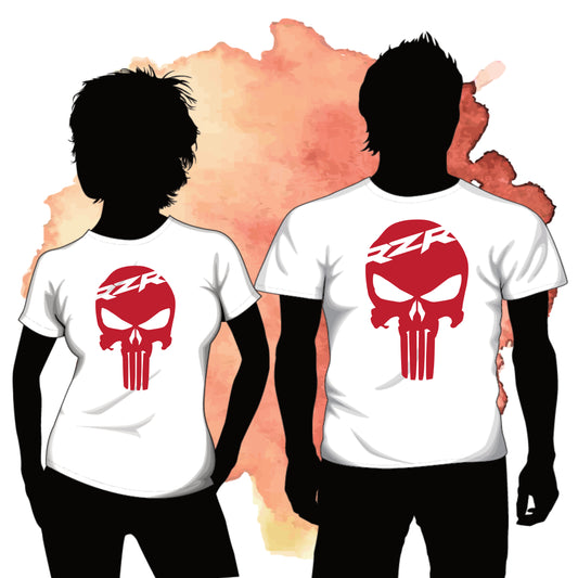 RZR Punisher Skull, SVG Digital Cut or Print file.