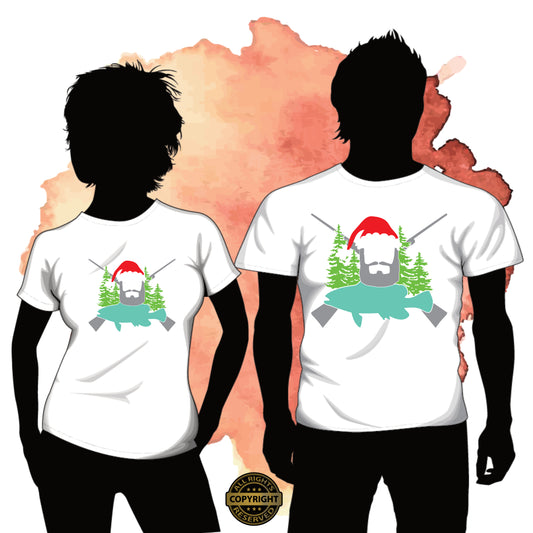 Sportsman Santa, SVG Digital Cut or Print file.