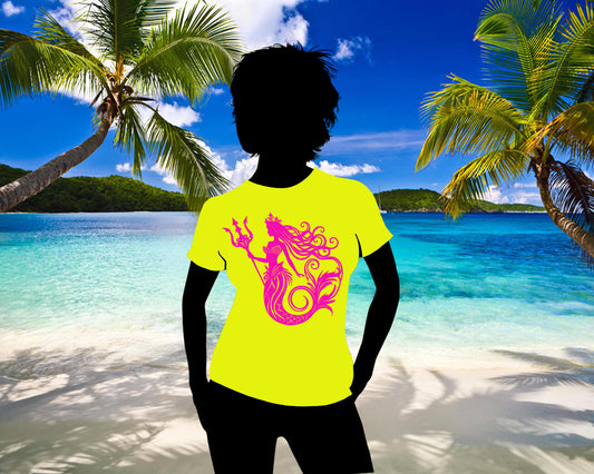 Queen Mermaid, SVG Digital Cut or Print files.