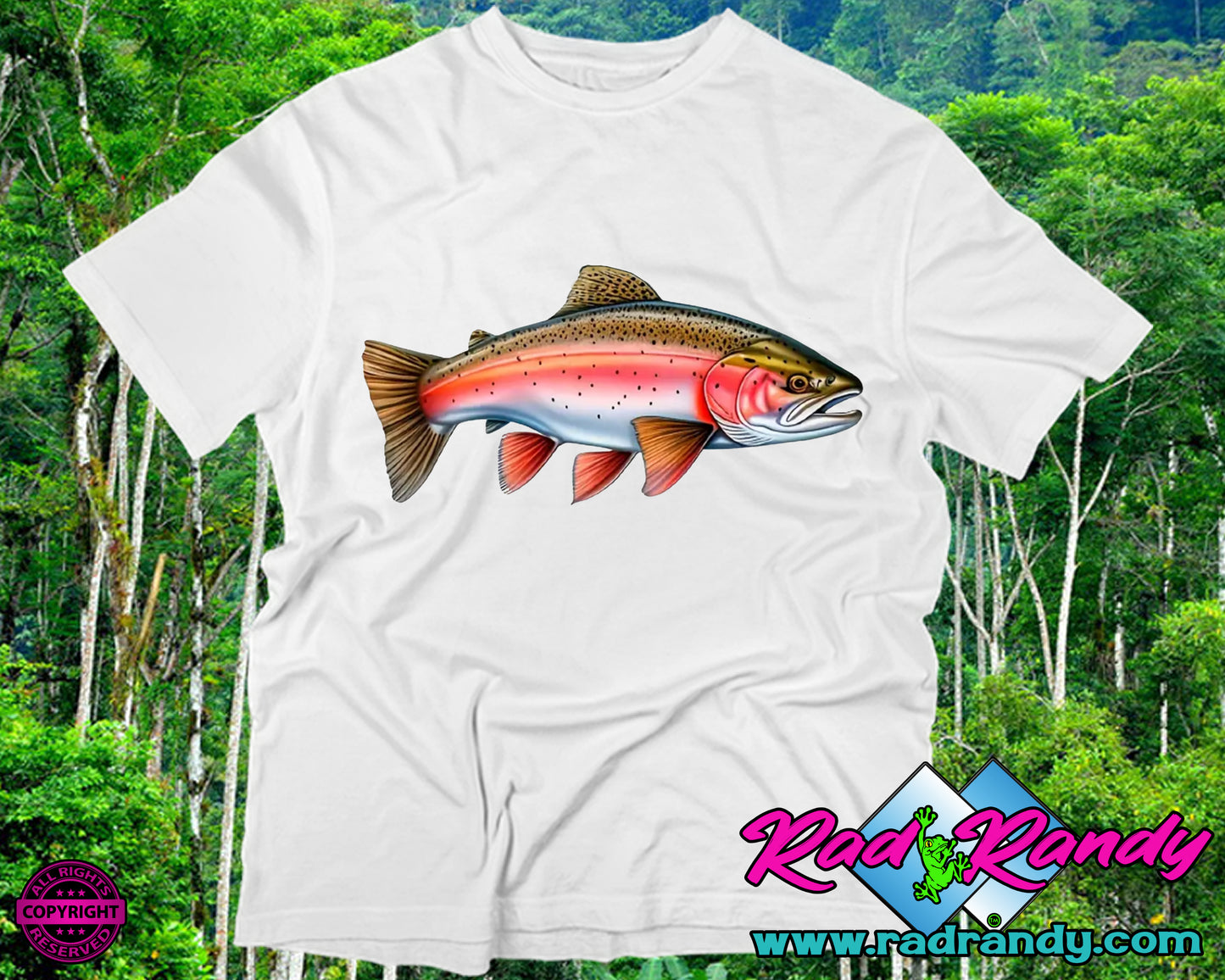 Trout. PNG Digital Print file.
