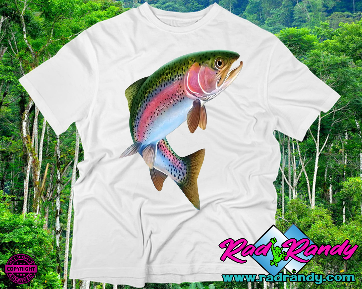 Trout. PNG Digital Print file.
