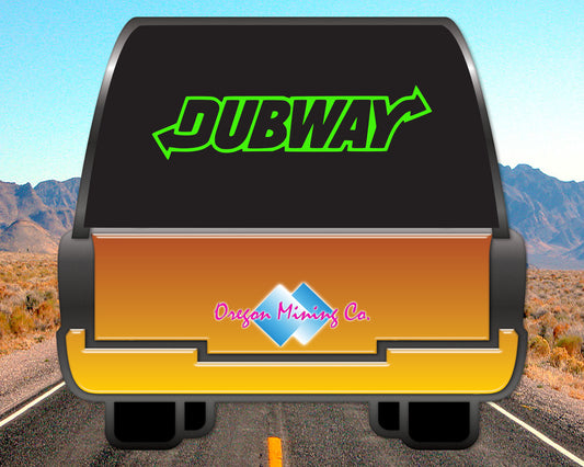 JDM Dubway, Auto Vinyl Decal