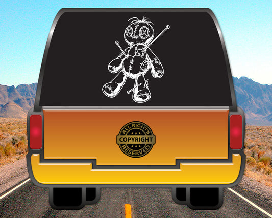 Voodoo Doll, Vinyl Decal