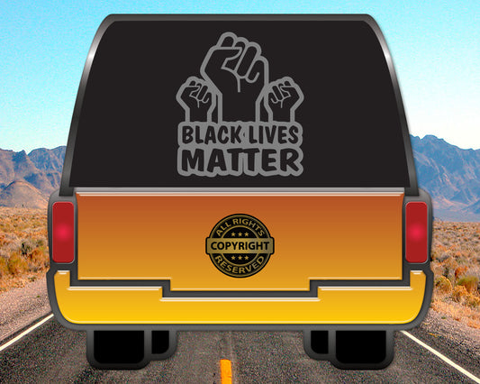 Black Lives Matter, Vinyl Decal
