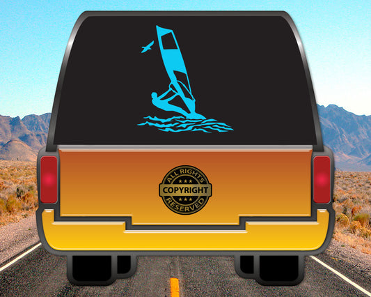 Windsurfer, Vinyl Decal
