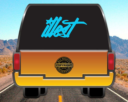 JDM Illest, Auto Vinyl Decal