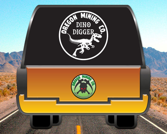 Dino Digger Vinyl Decal
