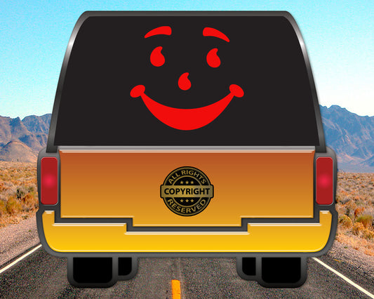 Kool Aid Smile, Vinyl Decal