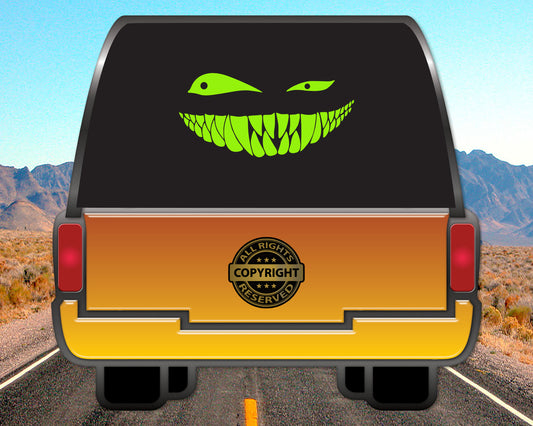Monster Teeth, Vinyl Decal