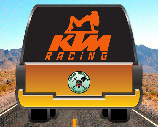 KTM Racing, Auto Vinyl Decal