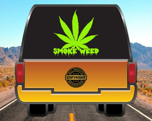 Smoke Weed, Vinyl Decal