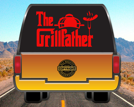 The Grillfather, Vinyl Decal