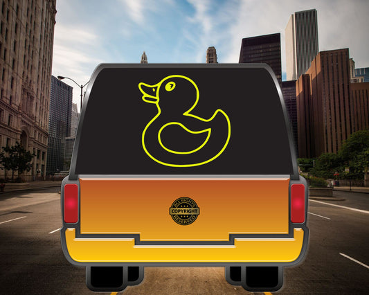 Rubber Ducky Vinyl Decal