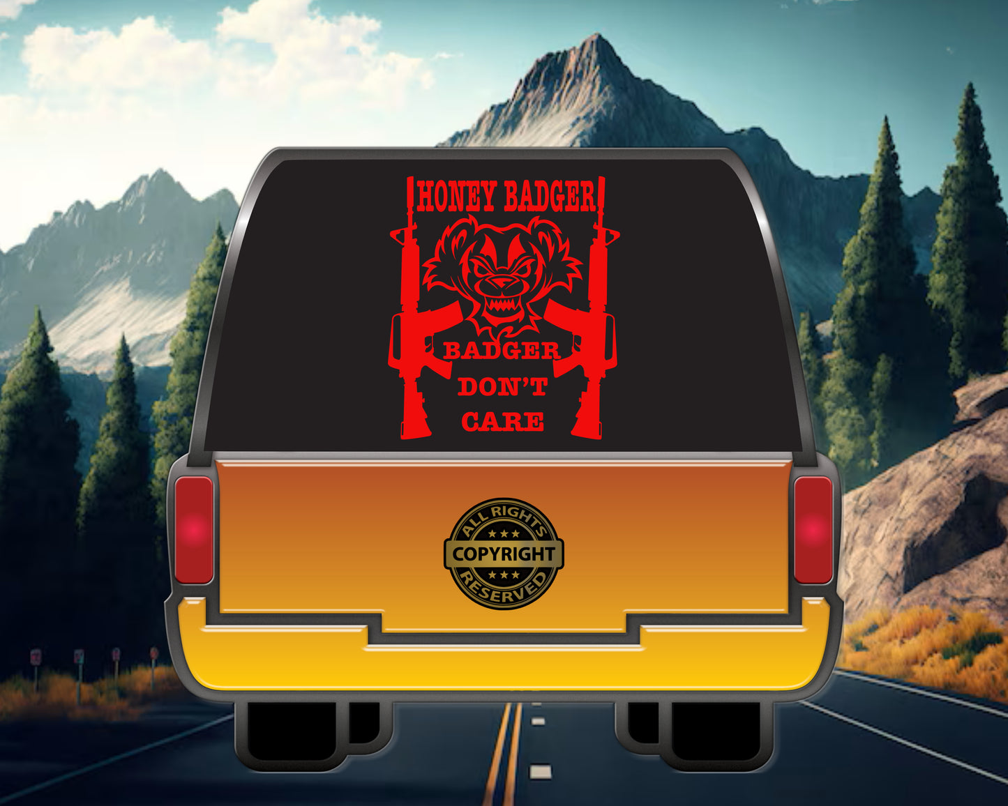 Dragon Rights Vinyl Decal