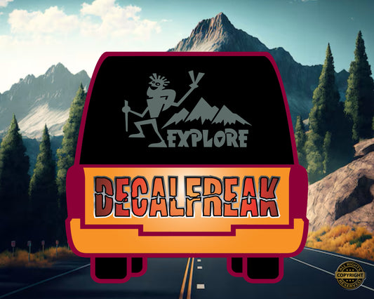 Explore. Vinyl Decal
