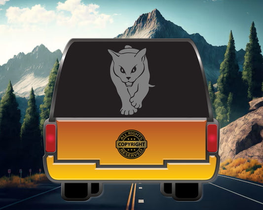 On the prowl, Vinyl Decal