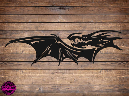 Dragon, SVG Digital Cut or Print file.